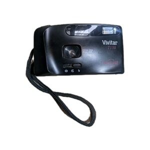 VIVITAR T150 28mm Film Camera Vintage Flash Tested